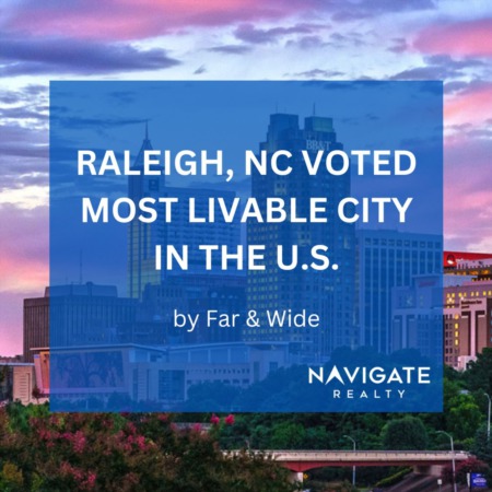 Raleigh Voted Most Livable City in the U.S.