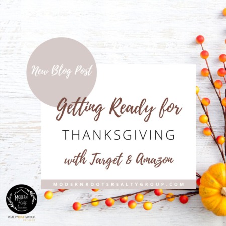 Getting Ready for Thanksgiving with Target and Amazon