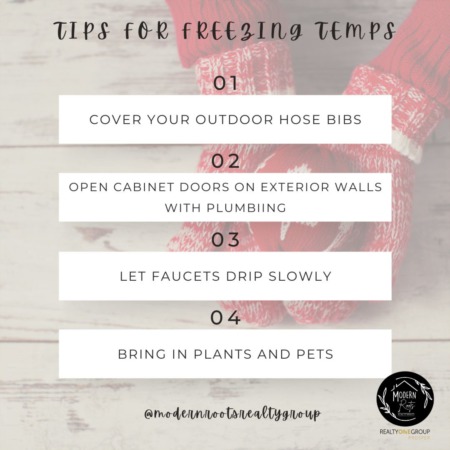 Don't Forget to Prep for Freezing Temps