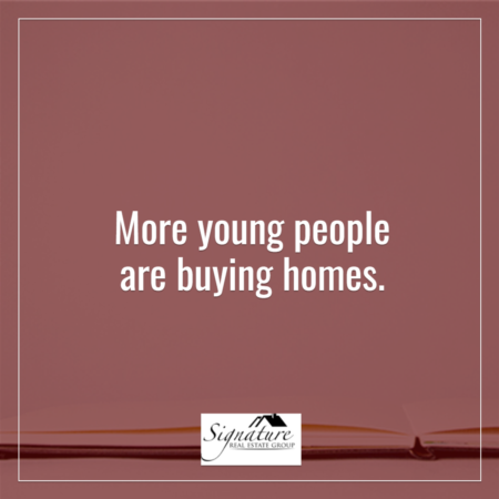 More Young People Are Buying Homes