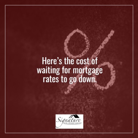   The Cost of Waiting for Mortgage Rates To Go Down