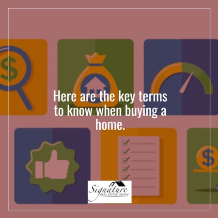   Key Terms To Know When Buying a Home