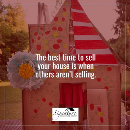 The Best Time To Sell Your House Is When Others Aren’t Selling