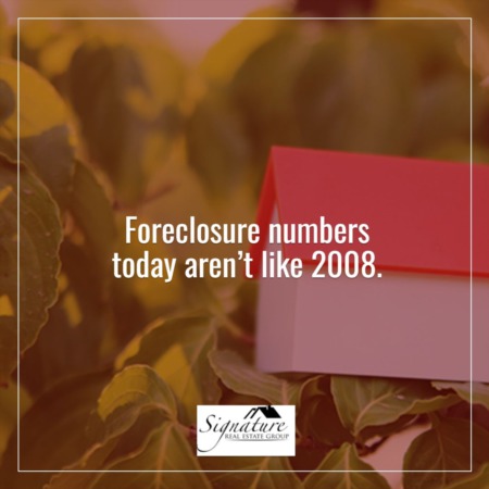Foreclosure Numbers Today Aren’t Like 2008