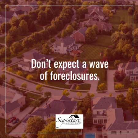 Don’t Expect a Wave of Foreclosures