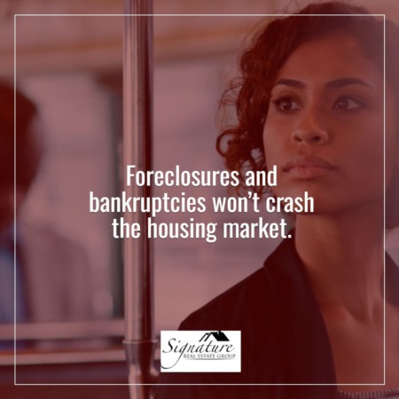 Foreclosures and Bankruptcies Won’t Crash the Housing Market