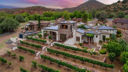 This Sprawling $19.4 Million Italian Villa in Arizona Comes with Its Own Vineyard