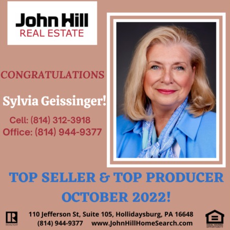 October Top Agent, Top Seller, Top Producer