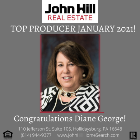 Top Agent Top Producer for January 2021