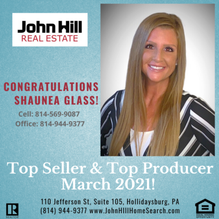 Top Agent, Top Seller & Top Producer for March 2021