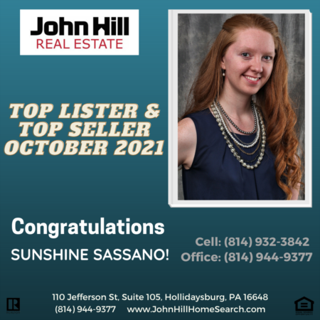 Top Agent October 2021, Top Lister, Top Seller, Sunshine Sassano