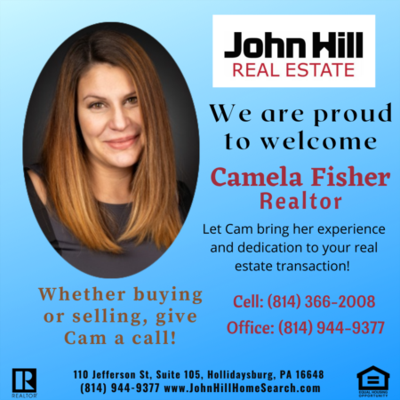 Congratulations and Welcome to Our Team Camela Fisher!