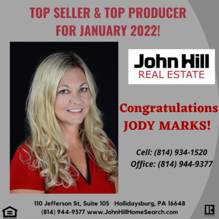 Top Seller, Top Producer January 2022!