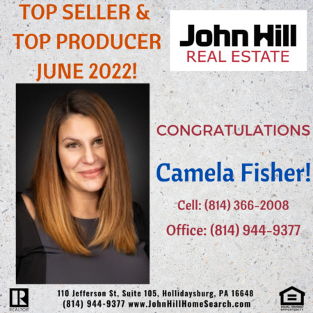 TOP AGENT FOR JUNE 2022, TOP PRODUCER, TOP SELLER