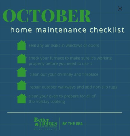 October Home Maintenance