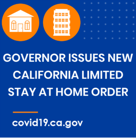 California Health Officials Announce a Regional Stay at Home Order Triggered by ICU Capacity