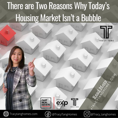 There are Two Reasons Why The Housing Market Today Isn’t a Bubble