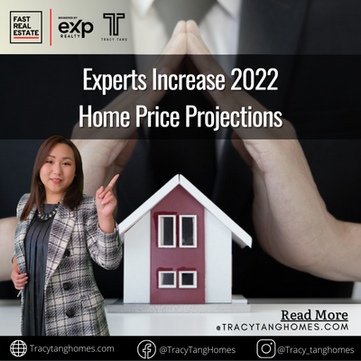 Experts Increase 2022 Home Price Projections