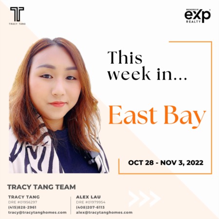 East Bay Weekly Market Report: OCTOBER 28 - NOVEMBER 3, 2022