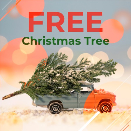 FREE Christmas Tree Giveaway!