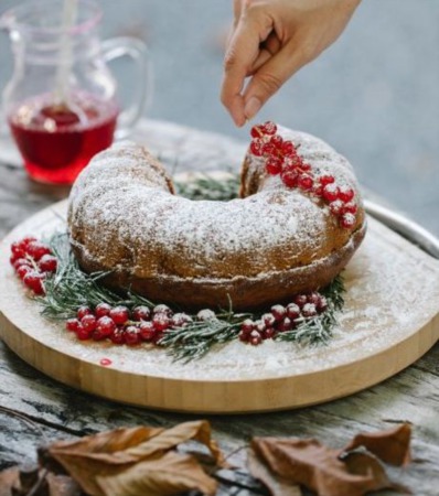 Last Minute Emergency Christmas Fruit Cake