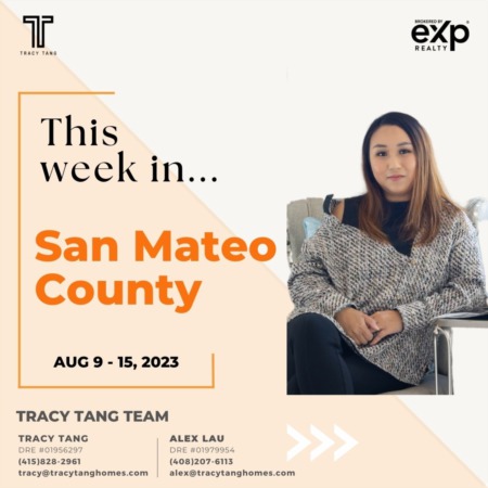 San Mateo County - Weekly Market Report: AUG 9-15, 2023