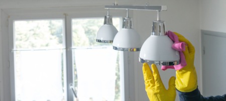 How To Keep Your Light Fixtures Dust Free