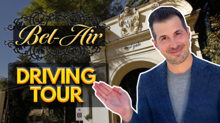 Drive Through Tour of Bel Air Los Angeles