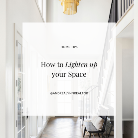 How to Lighten up your Space