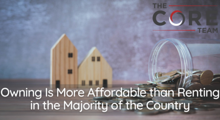 Owning Is More Affordable than Renting in the Majority of the Country