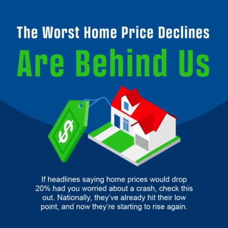 The Worst Home Price Declines Are Behind Us [INFOGRAPHIC]