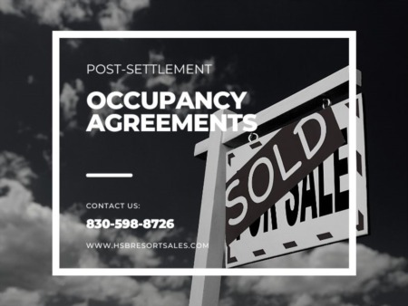 What You Should Know about a Post-Settlement Occupancy Agreement