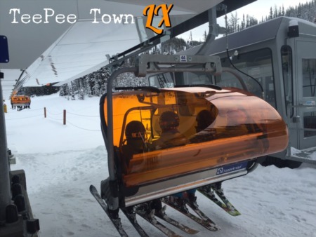 Sunshine Village’s heated chairlift – A taste of Europe in our backyard!