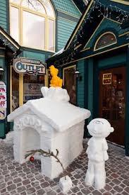 Breck Snowflake Challenge: snow sculptures in Breckenridge
