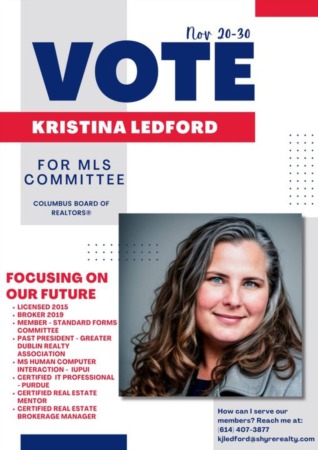 Join Me in Shaping Our Future: Kristina Ledford for MLS Committee