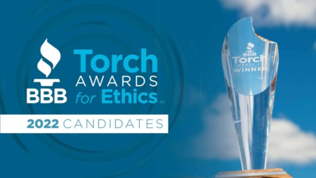 Kittle Real Estate is Named a Candidate for the 2022 Better Business Bureau Torch Awards for Ethics! 
