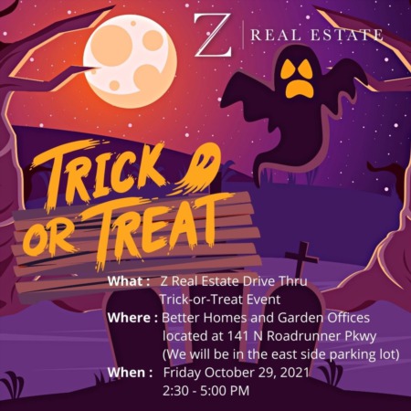 Z Real Estate Drive Thru Trick-or-Treat Event | Las Cruces Real Estate