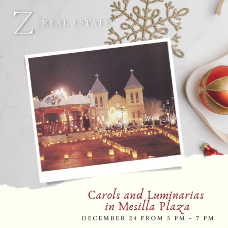 Carols and Luminarias in Mesilla Plaza | Las Cruces Real Estate