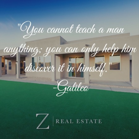 Las Cruces Real Estate | Wednesday Inspirational Quote - Galileo