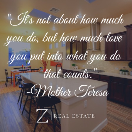 Las Cruces Real Estate | Inspirational Quote - Mother Teresa