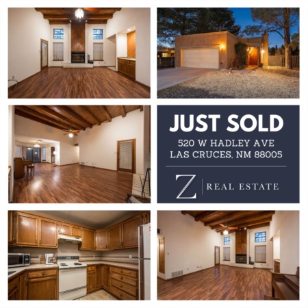 Las Cruces Real Estate | Just Sold - 520 W Hadley AveLas Cruces, NM 88005