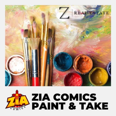 Las Cruces Real Estate | Historical Fact - Zia Comics Paint & Take