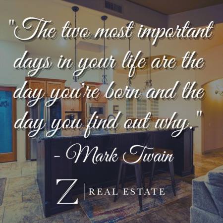 Las Cruces Real Estate | Inspirational Quote - Mark Twain
