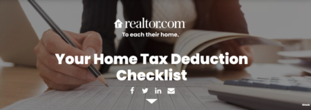 Your Home Tax Deduction Checklist