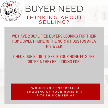 Buyer Needs 3/28