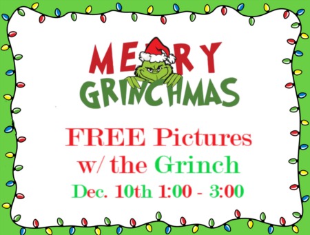 FREE Pictures with the Grinch