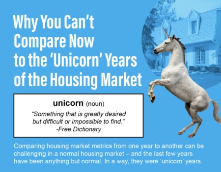 Why you Can't Compare Now to the 'Unicorn' Years of the Housing Market