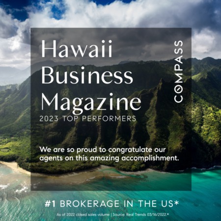 Hawaii Business Magazine 2023 Top Performers in Real Estate 