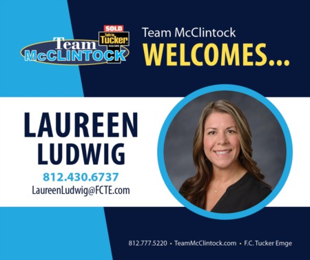 Team McClintock Welcomes Laureen Ludwig!