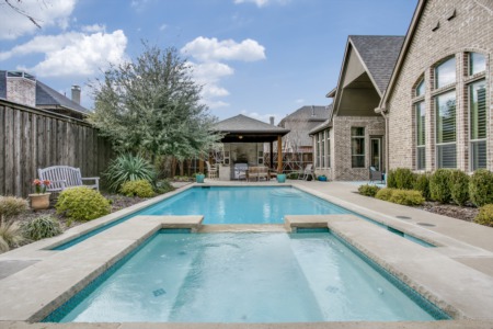 Homes with pools for sale in Frisco TX